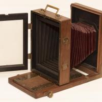 Chambre photographique en bois 13X18 pliable